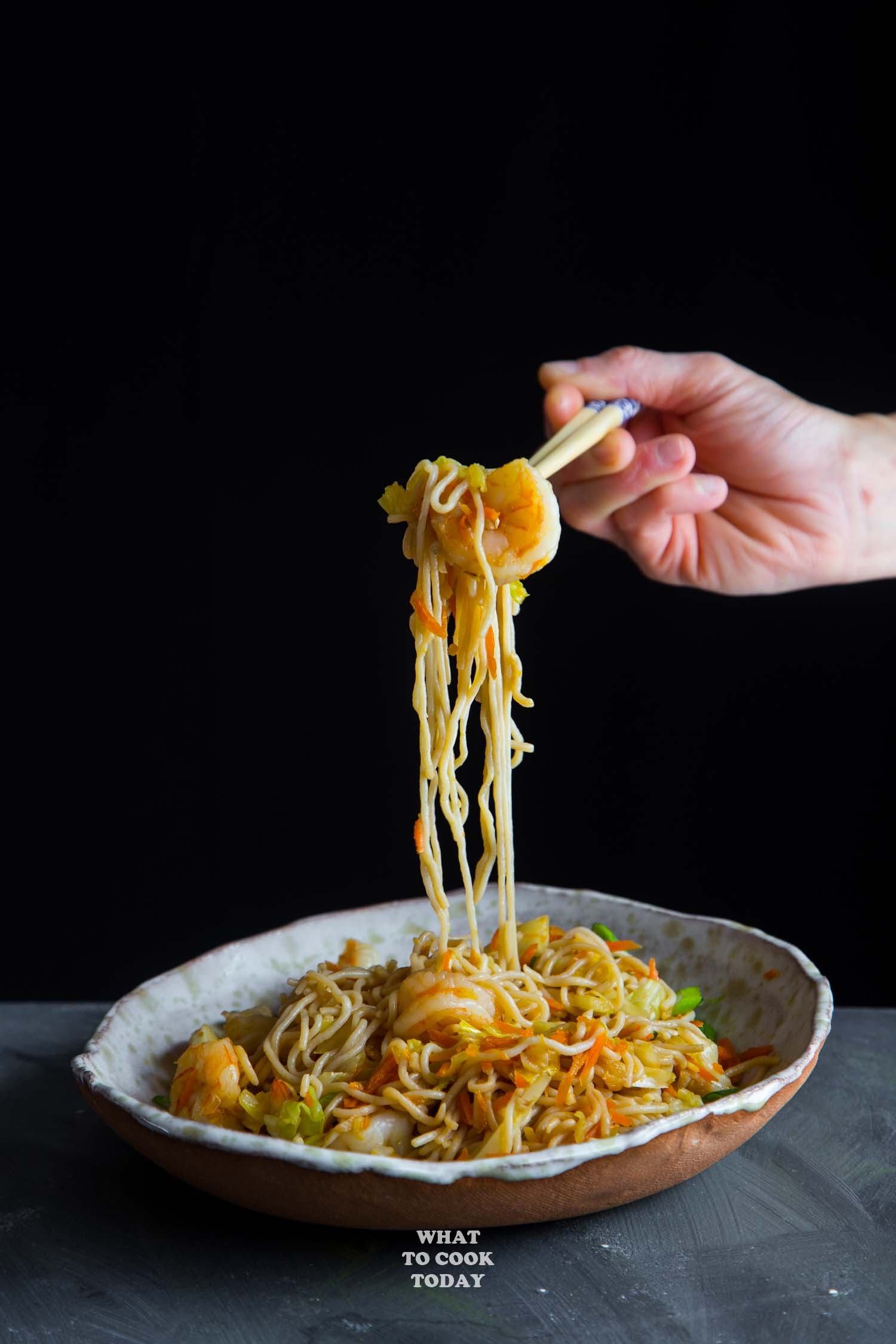 15 minute Stir fried Shrimp Shirataki Noodles What To Cook Today