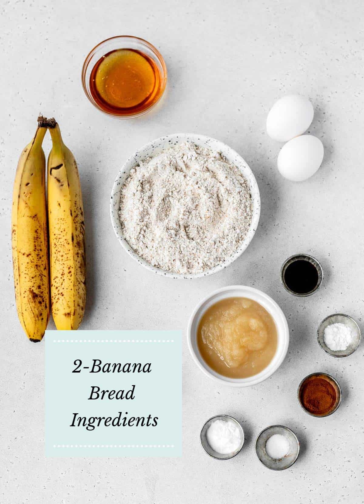 2 Banana Bread Recipe with Applesauce Haute Healthy Living