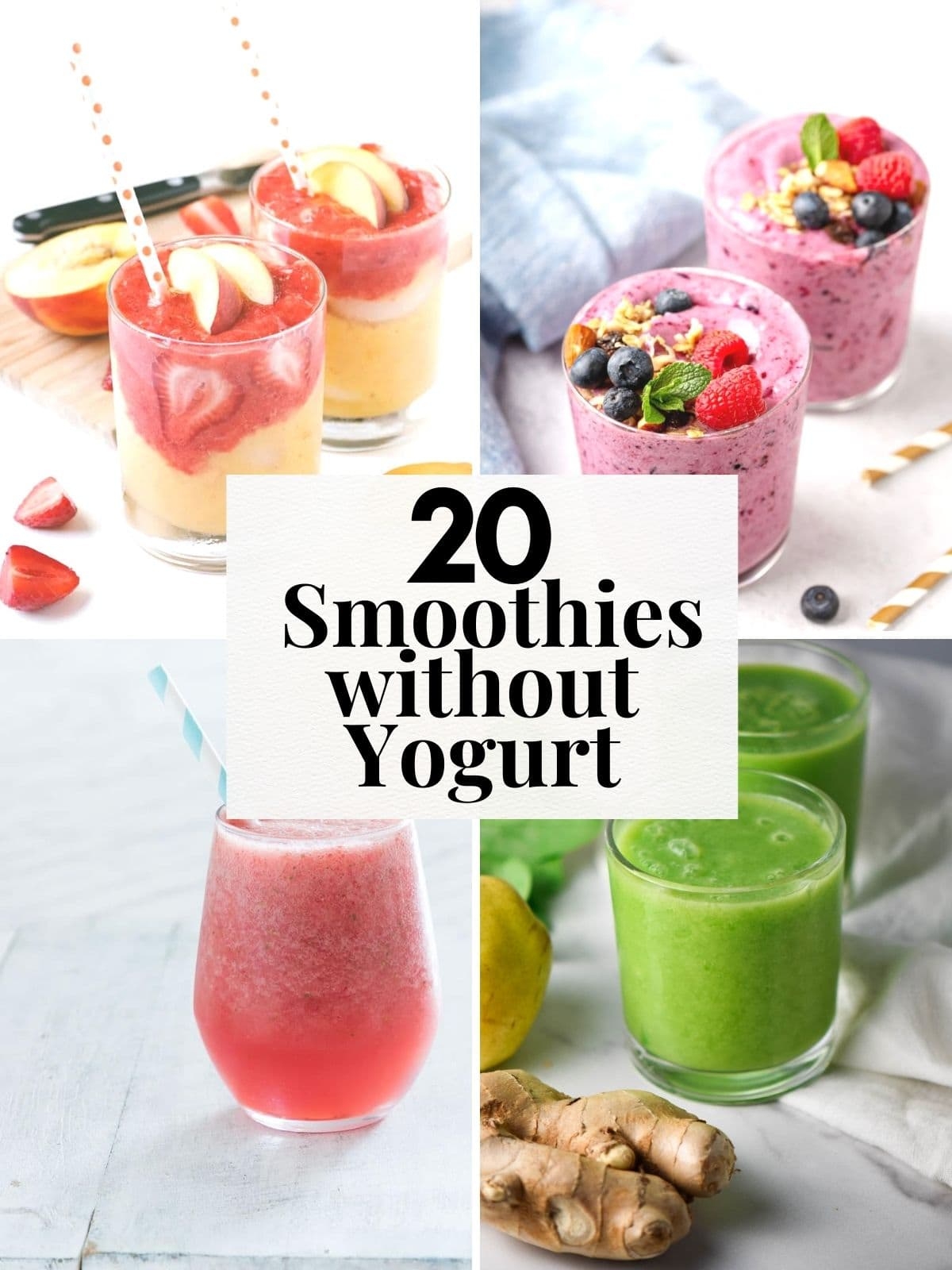 20 Best Smoothie Recipes Without Yogurt The Dizzy Cook 20 Best Smoothie Recipes Without Yogurt The Dizzy Cook