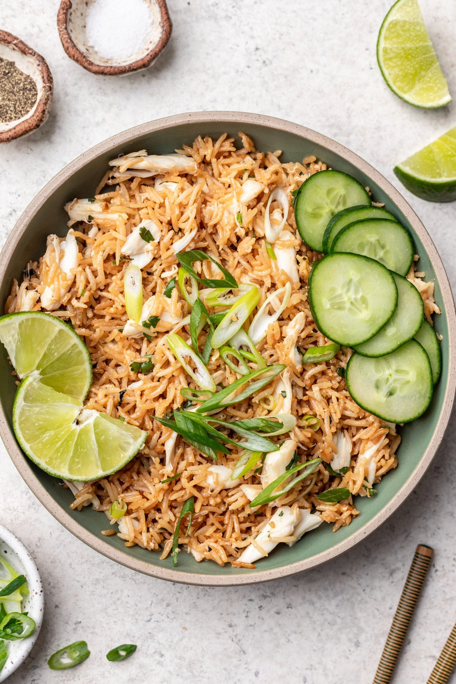20 Minute Crab Fried Rice Life Is But A Dish