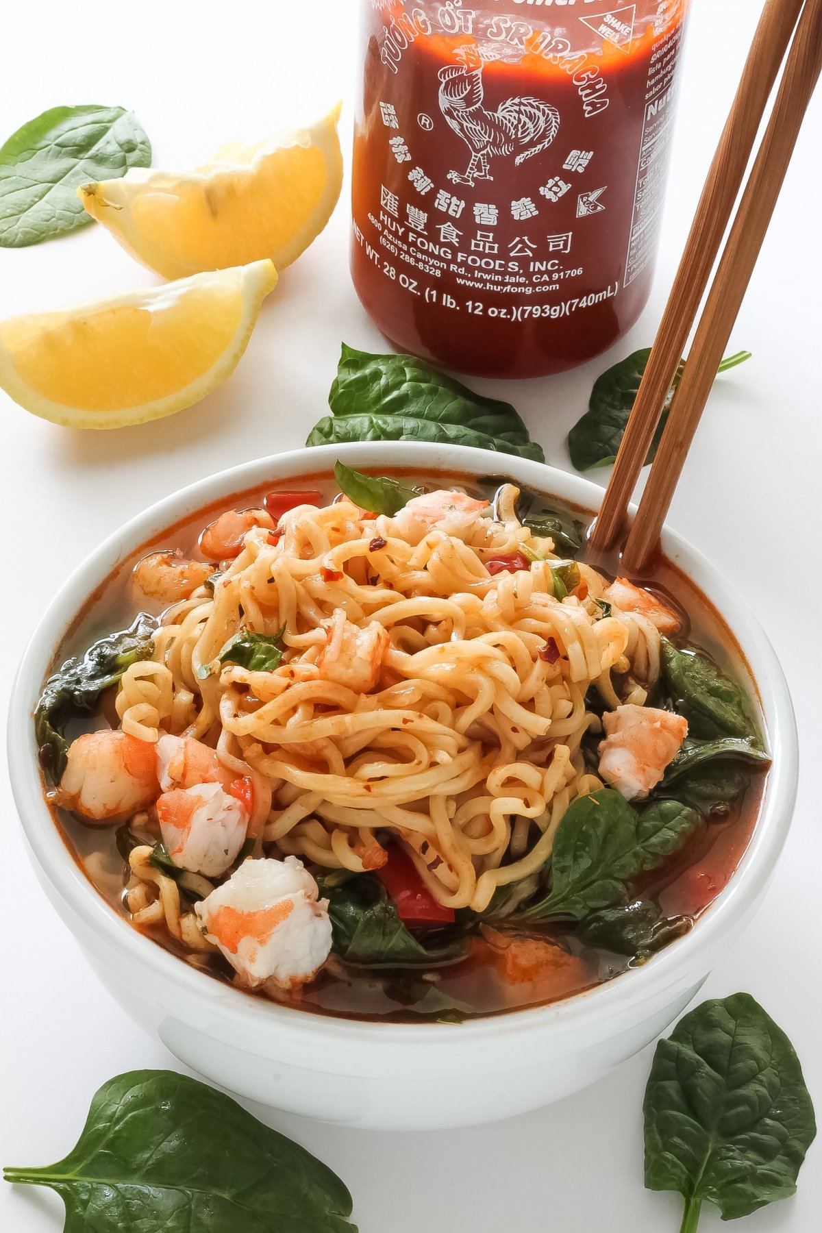 20 Minute Sriracha Shrimp Ramen Baker By Nature 20 Minute Sriracha Shrimp Ramen Baker By Nature
