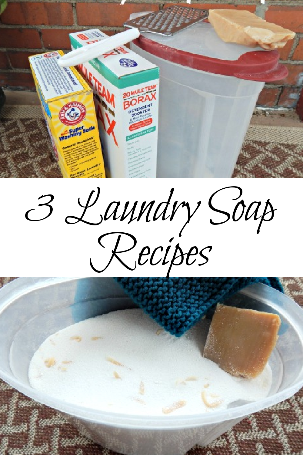 3 Easy To Make Laundry Soap Recipes Simple Life Mom