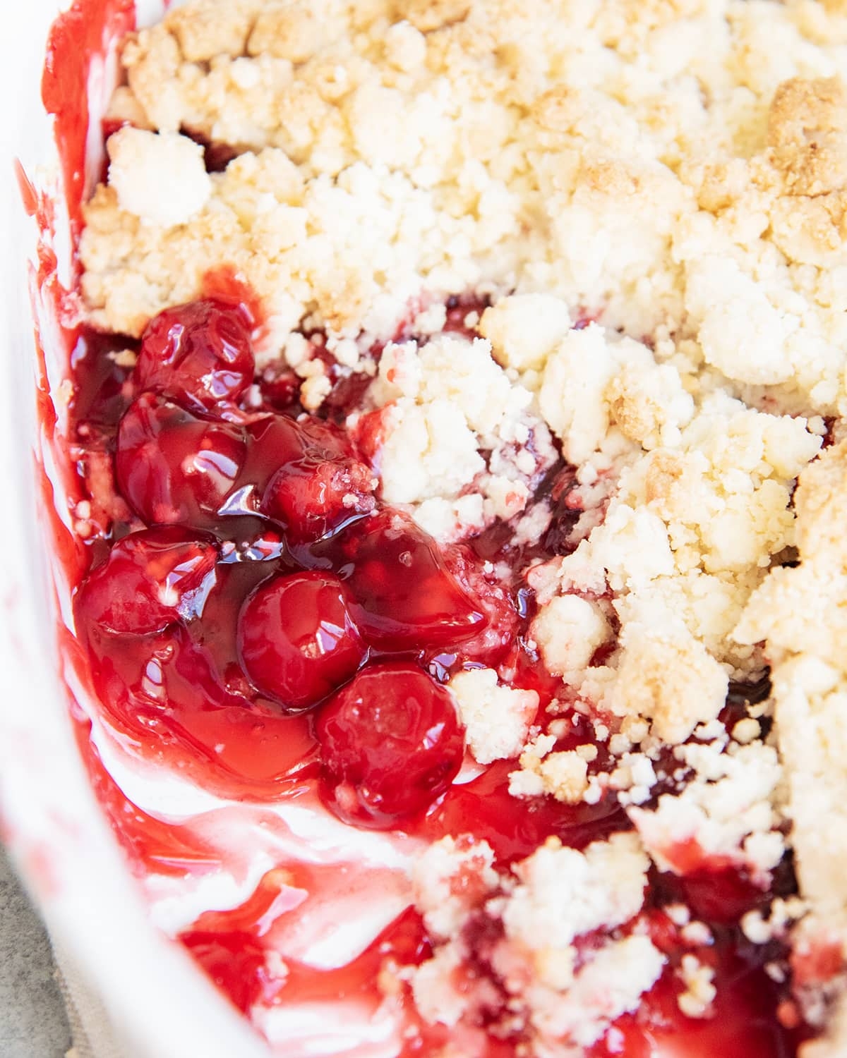 3 Ingredient Cherry Cobbler With Cake Mix Like Mother Like Daughter