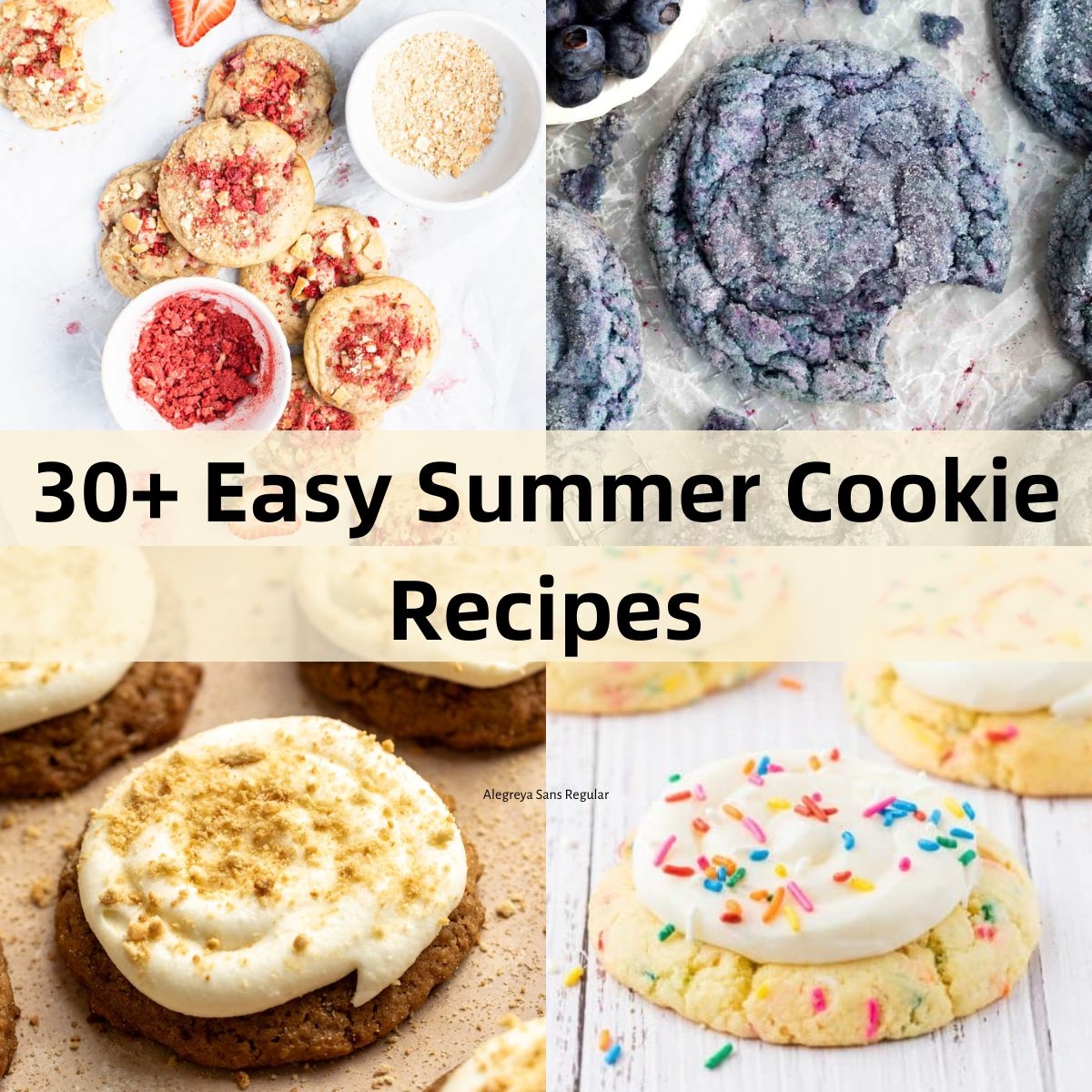 30 Deliciously Easy Summer Cookie Recipes