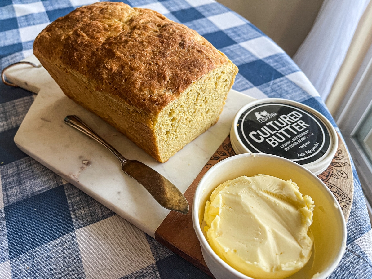 4 Ingredient Einkorn Bread Cultured Food Life