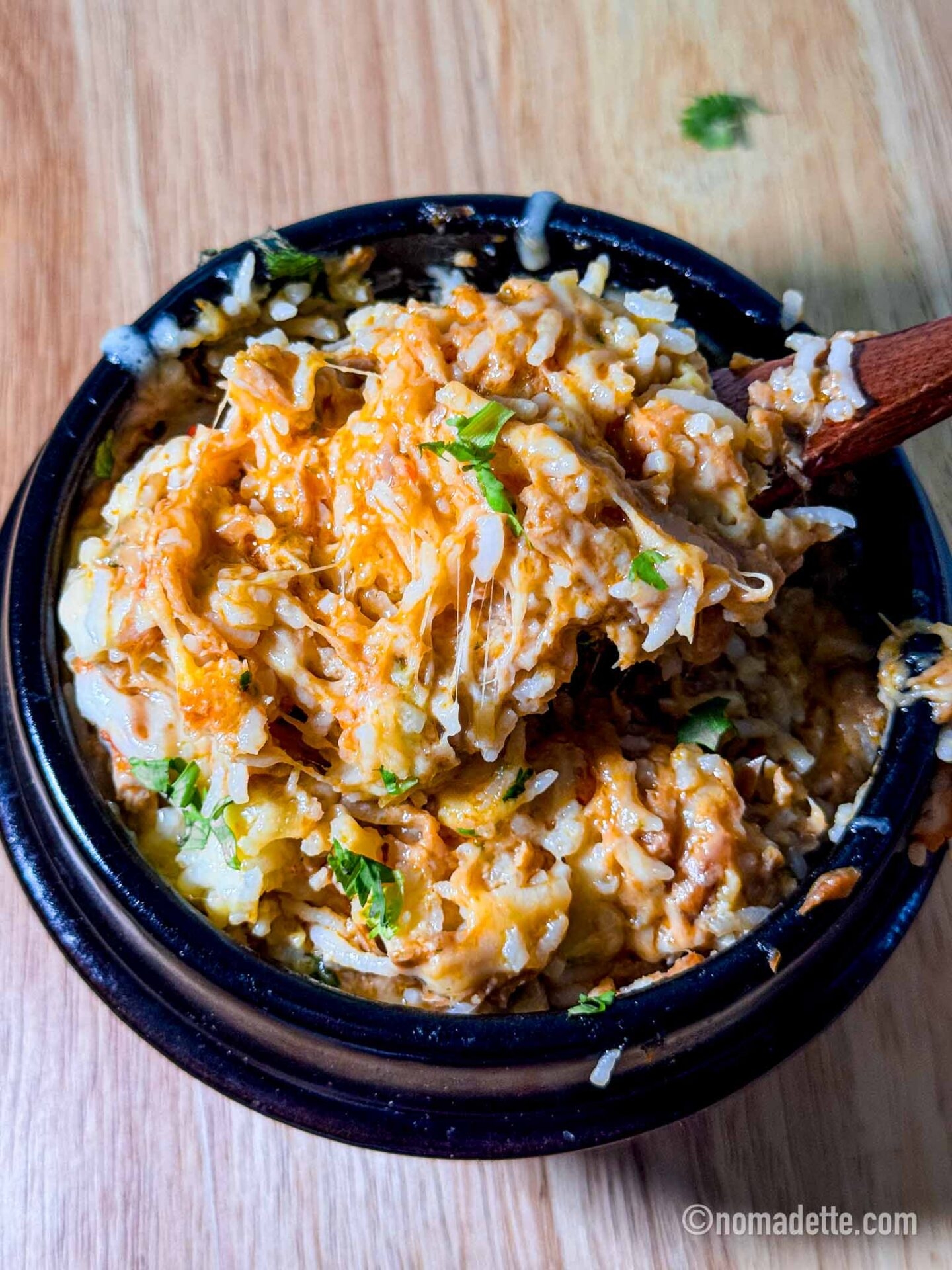 5 Minute Meal Microwave Cheesy Tuna Rice Bake Nomadette