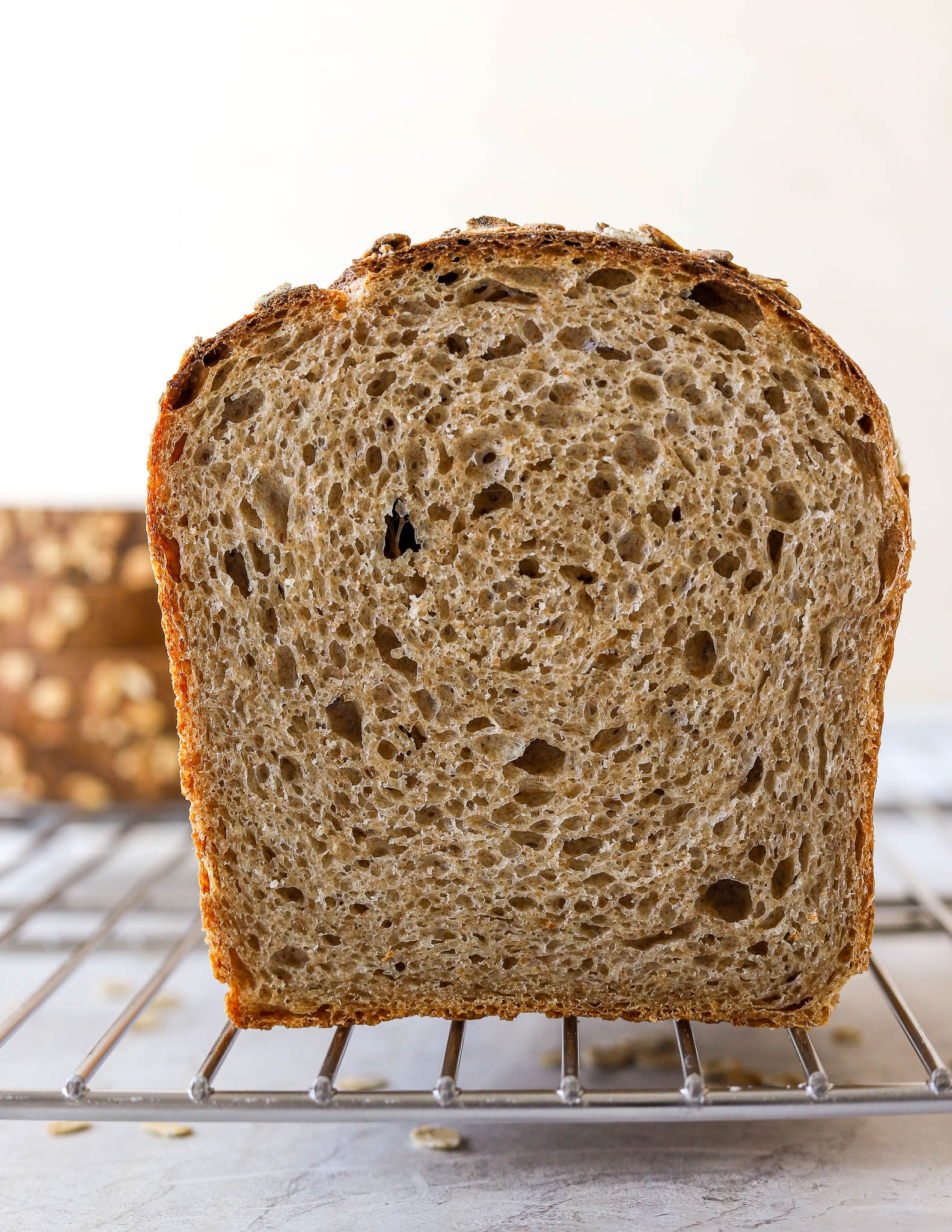 50 Whole Wheat Sourdough Sandwich Bread Bread By Elise