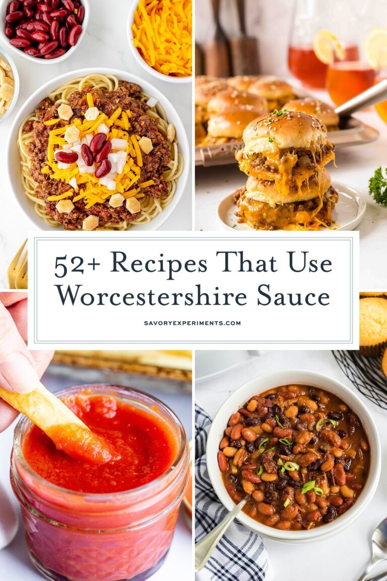 52 BEST Recipes That Use Worcestershire Sauce