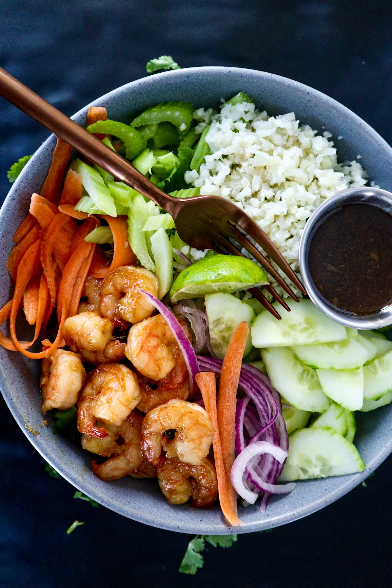 AIP Honey Lime Shrimp Bowl Autoimmune Wellness AIP Honey Lime Shrimp Bowl Autoimmune Wellness