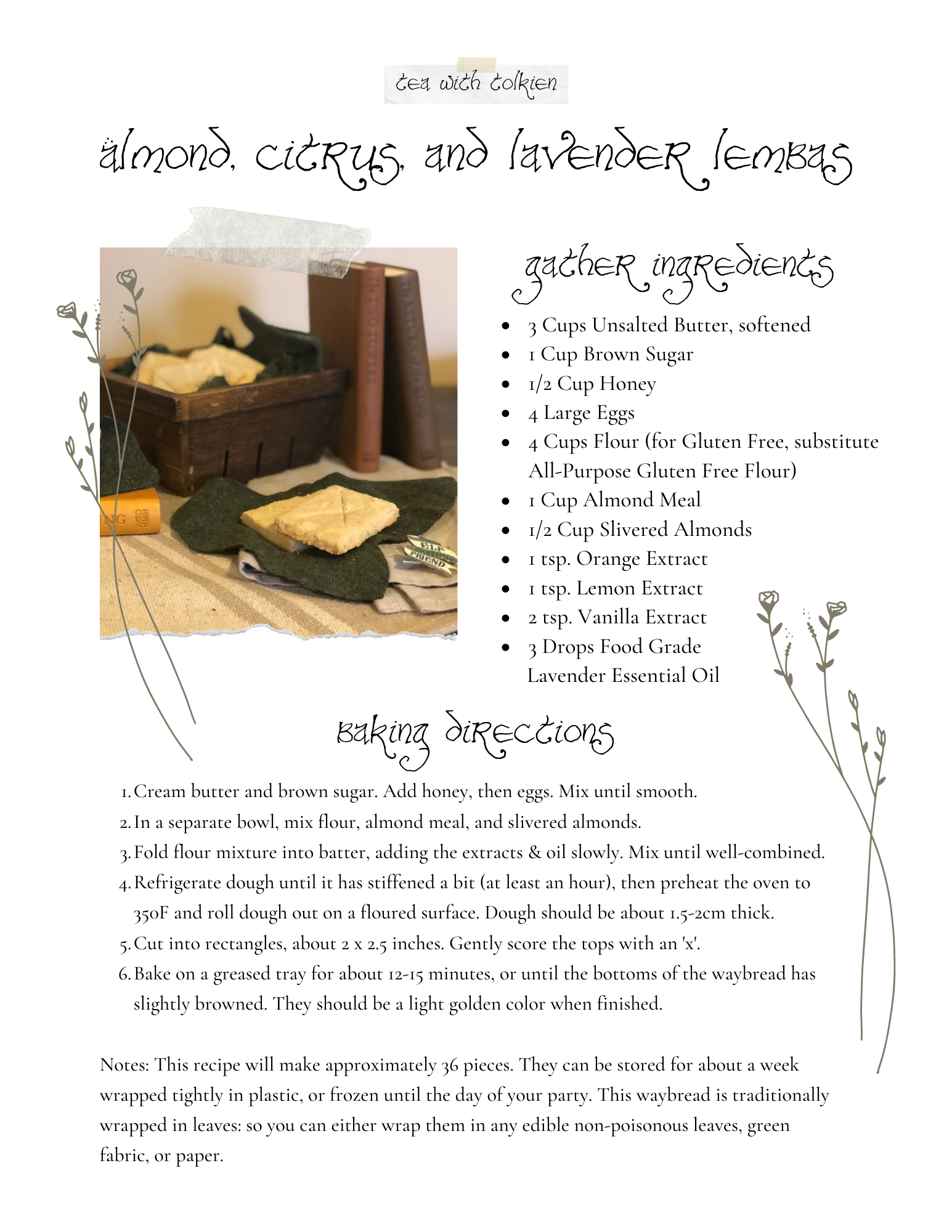 recipe lembas bread recipe lembas bread