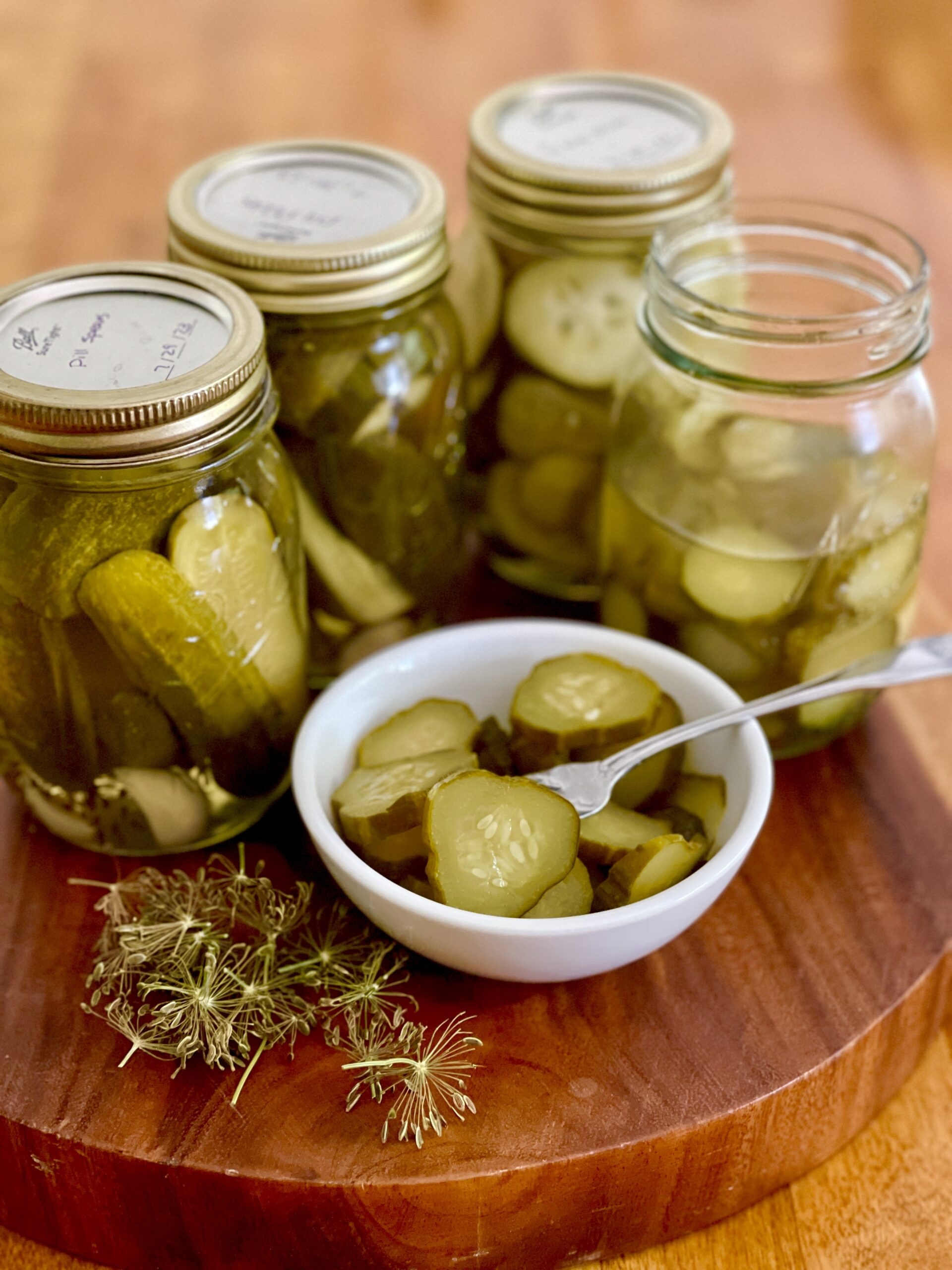 An Easy Dill Pickle Recipe Feet Under My Table