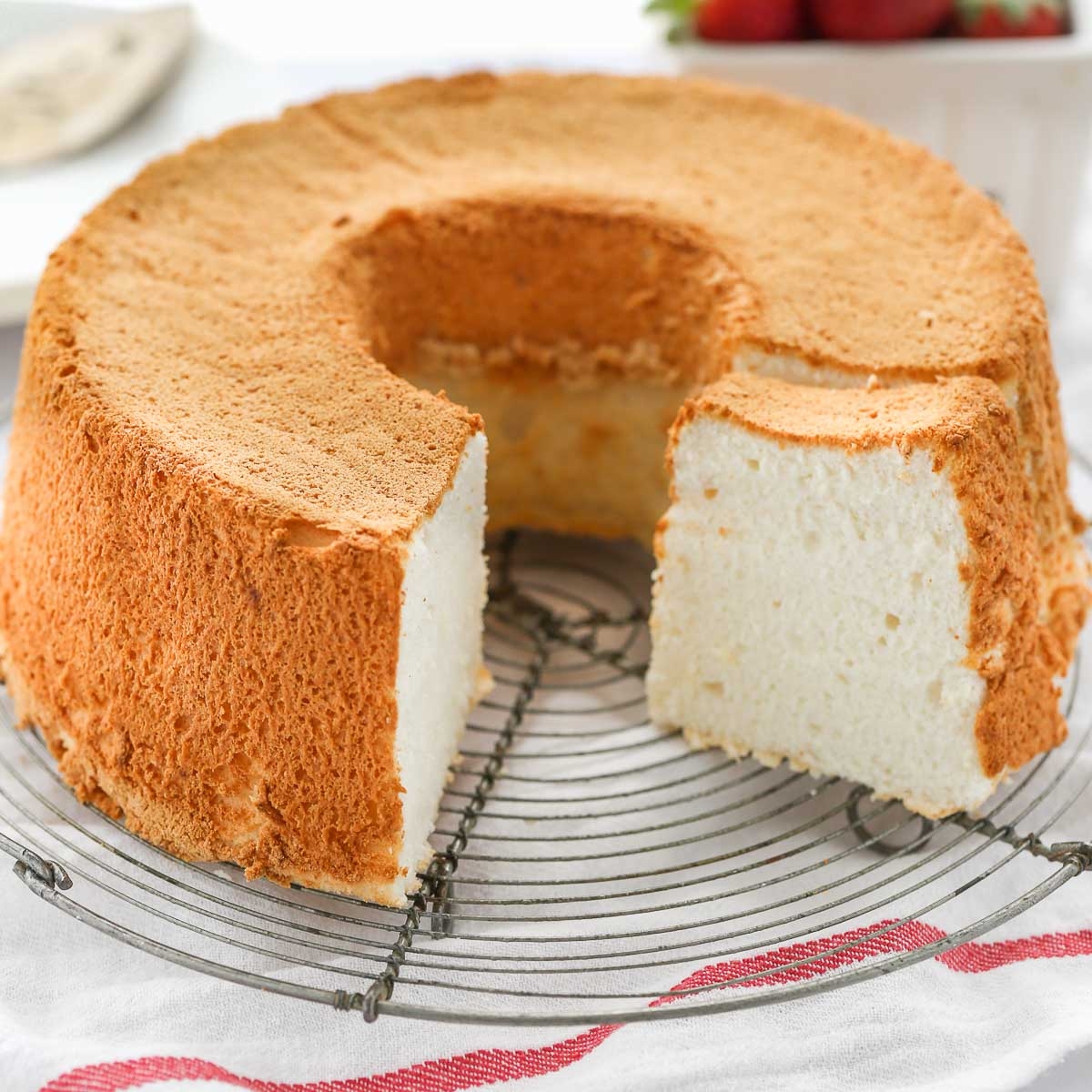 angel food cake recipe without cake flour