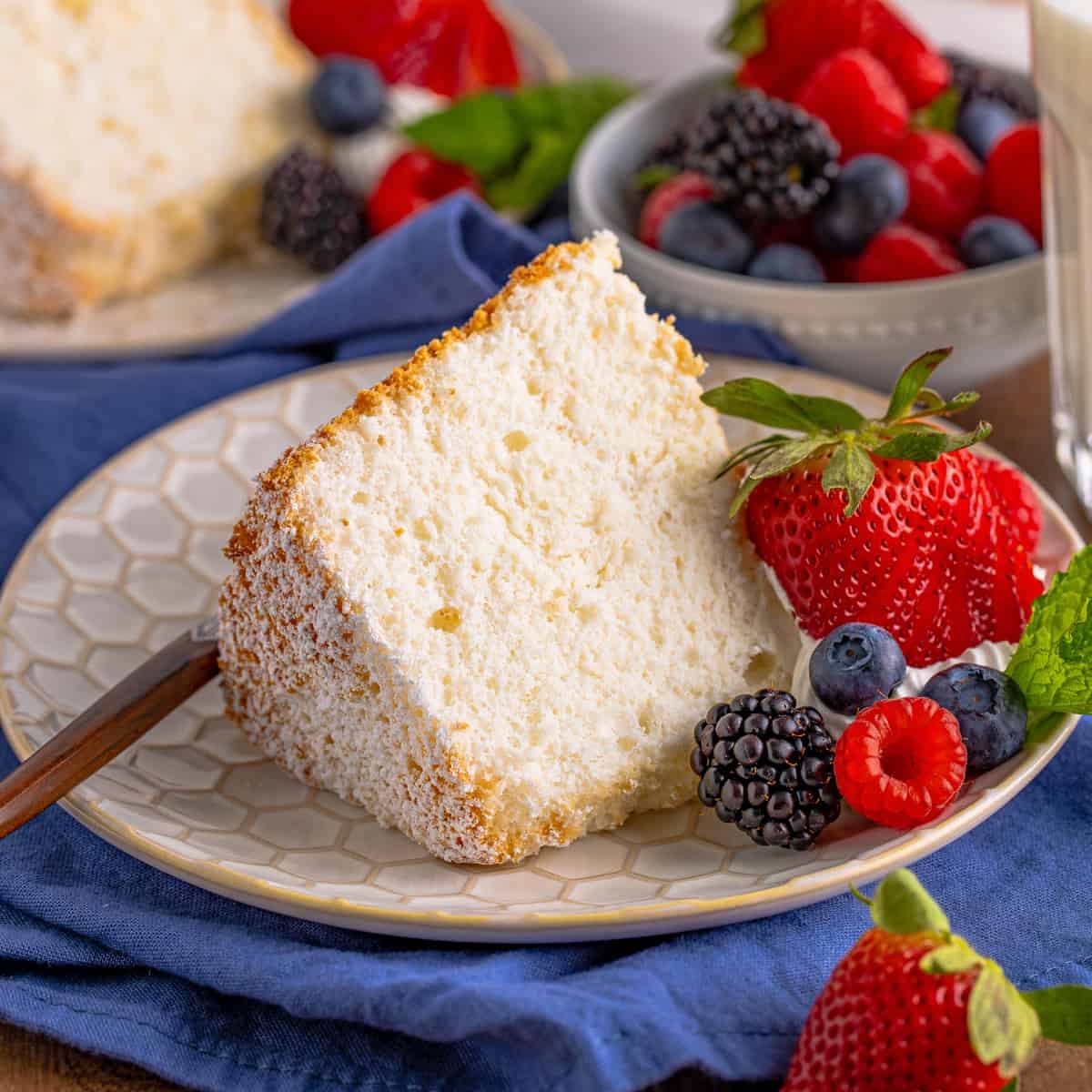Angel Food Cake Recipe without Cake Flour Or Cornstarch 
