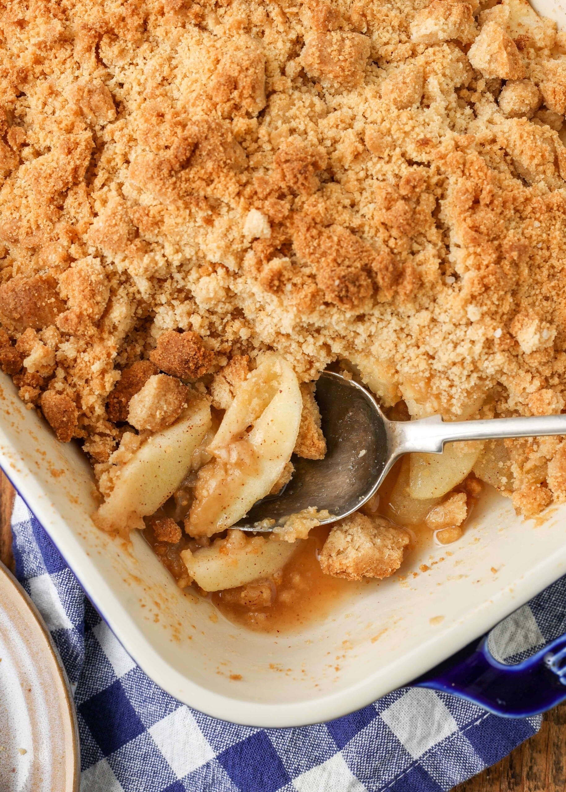 Apple Crisp Without Oats Chocolate With Grace