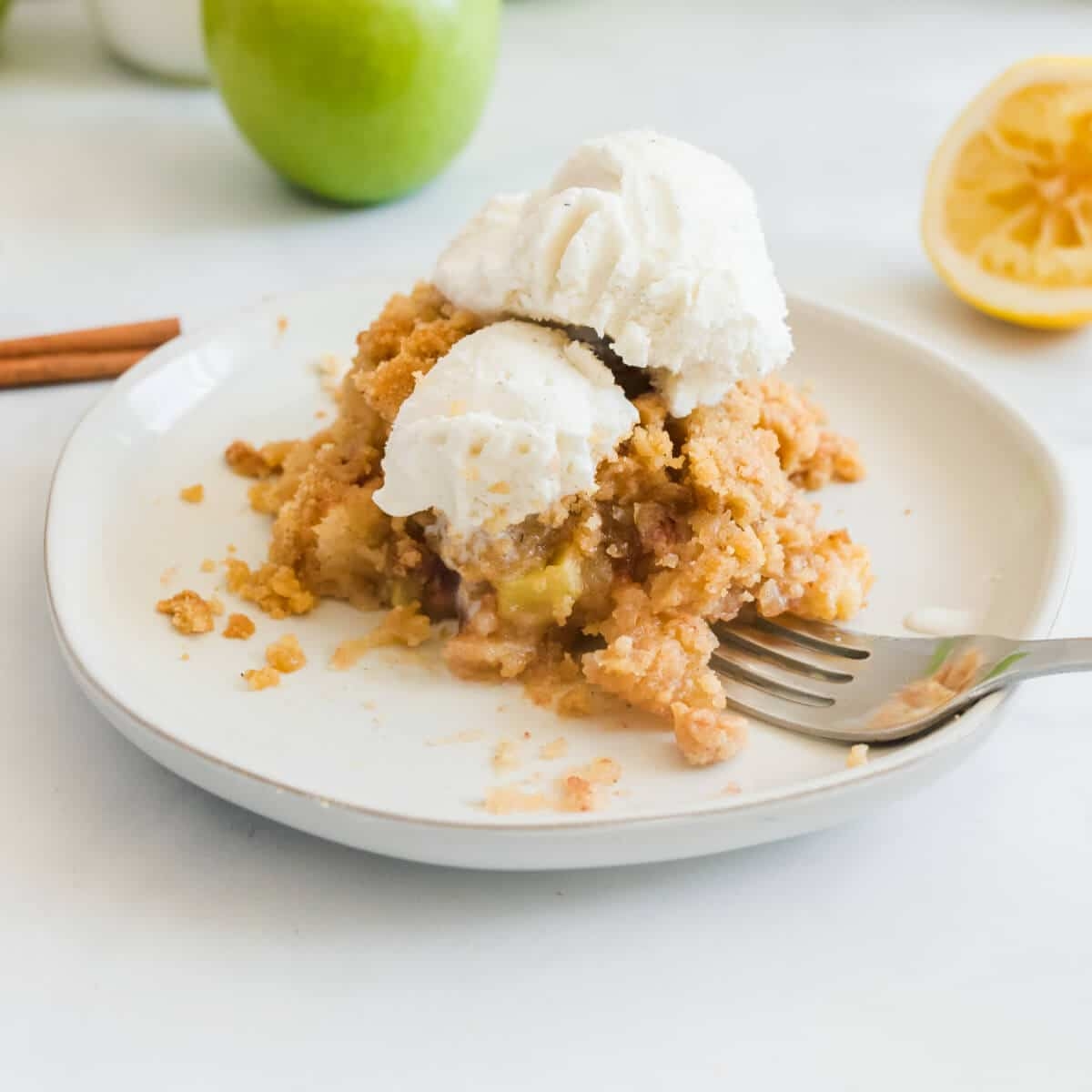 apple crisp recipe no oats