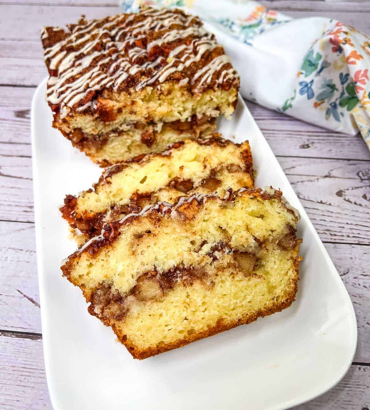 Apple Fritter Bread Bake What You Love