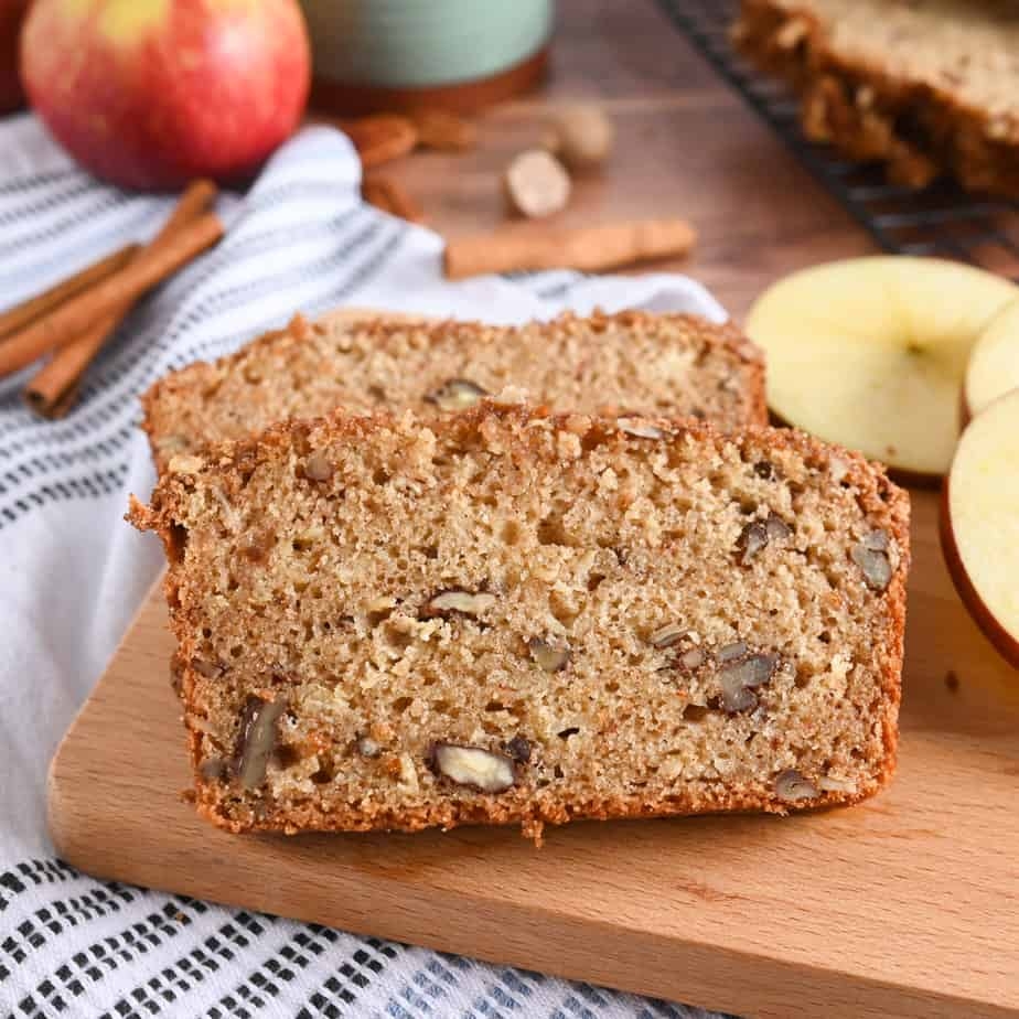 Applesauce Bread Easy Quick Bread Recipe Stephie Cooks