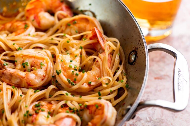 Asian Stir Fried Shrimp And Rice Noodles Recipe The Mom 100