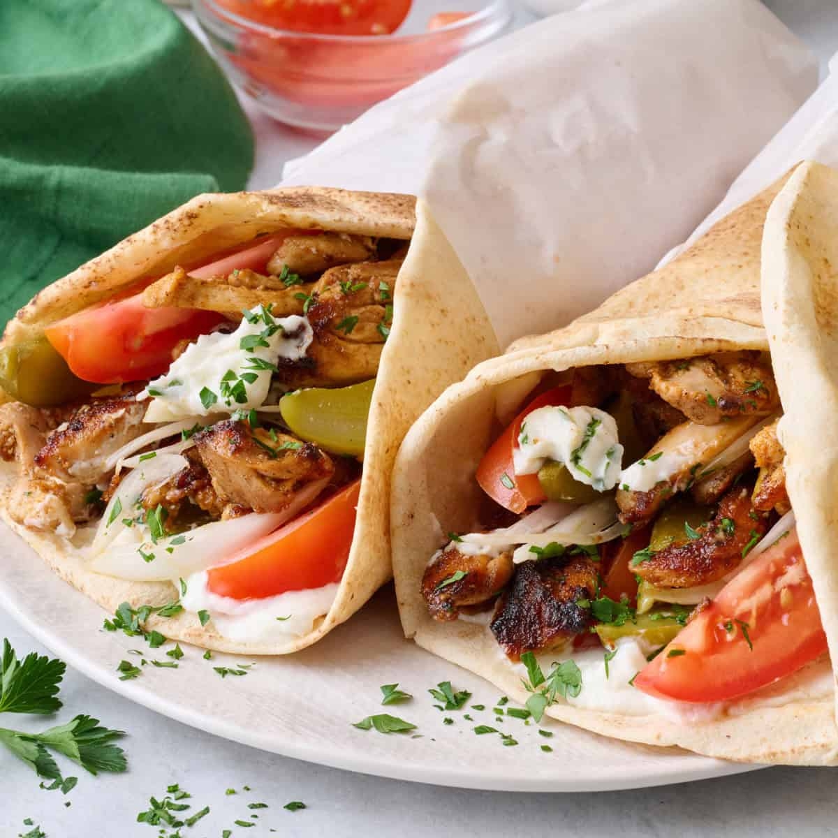 Authentic Middle Eastern Chicken Shawarma Recipe