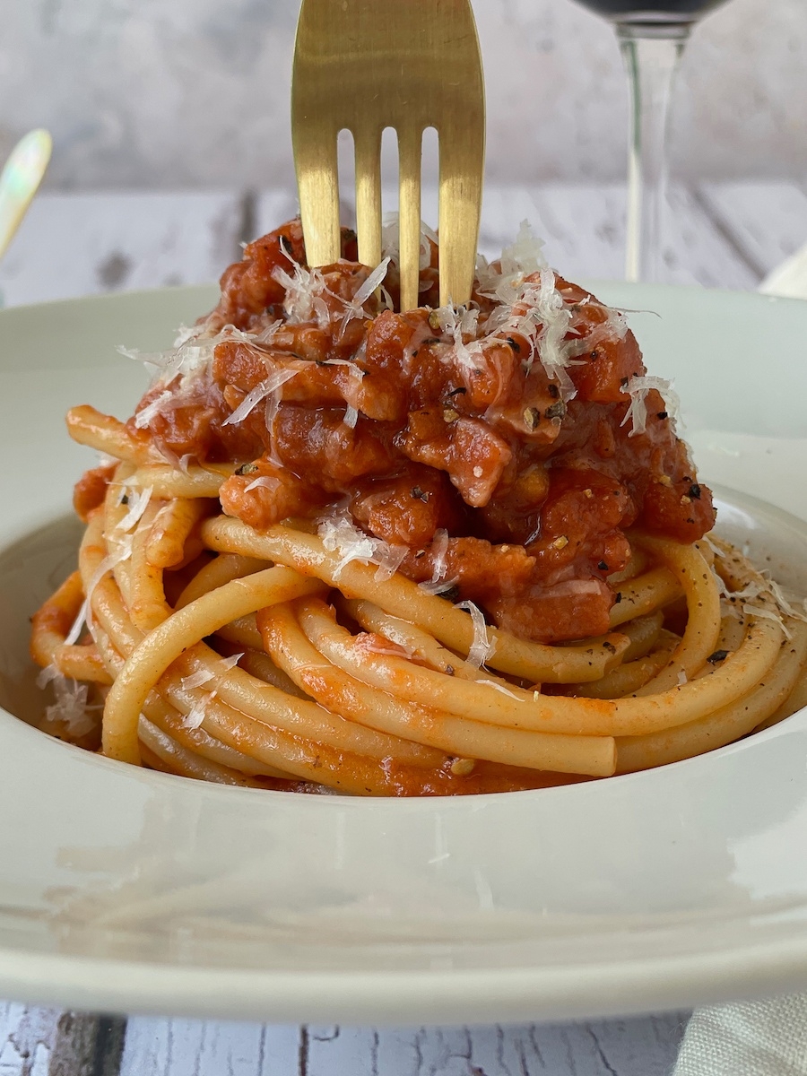 Authentic Pasta All Amatriciana Recipe Italian Kitchen Confessions