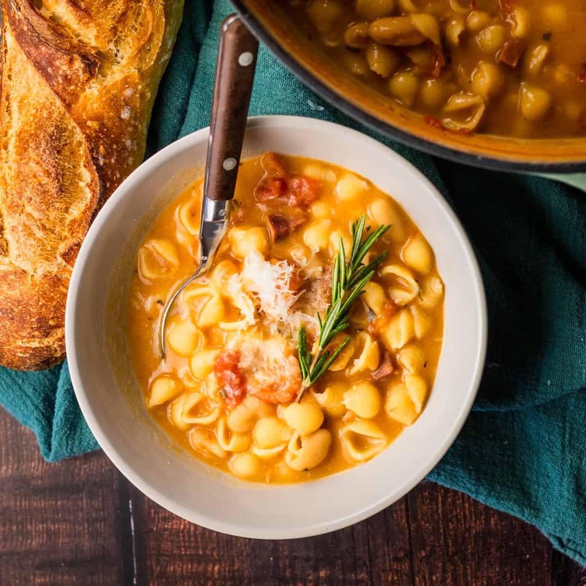 traditional italian pasta fagioli recipe