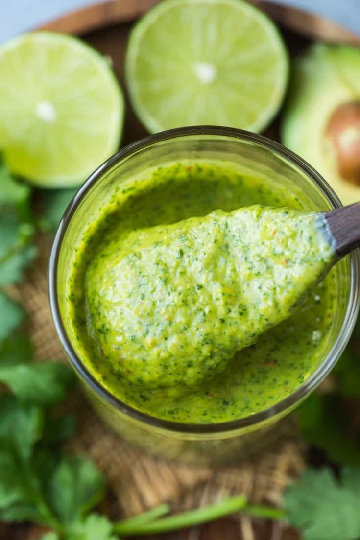 cilantro lime sauce recipe