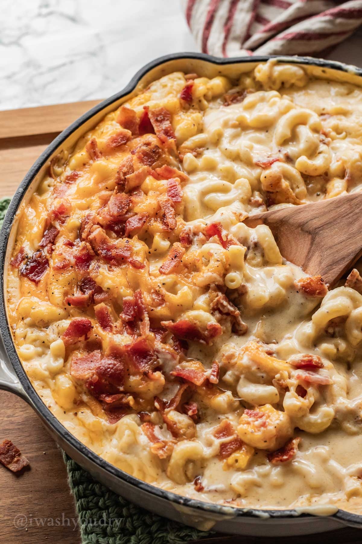 Bacon Mac And Cheese I Wash You Dry