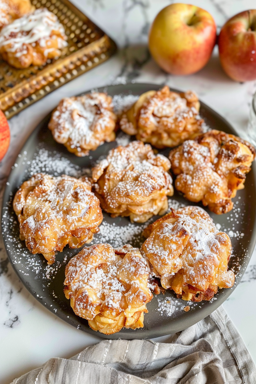 Baked Apple Fritters That Oven Feelin Baked Apple Fritters That Oven Feelin