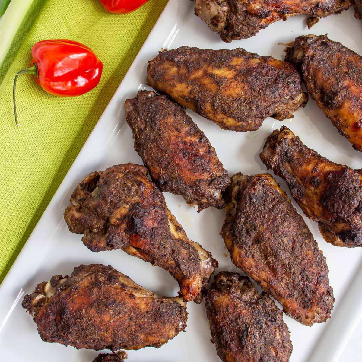 Baked Jamaican Jerk Chicken Wings Mission Food Adventure