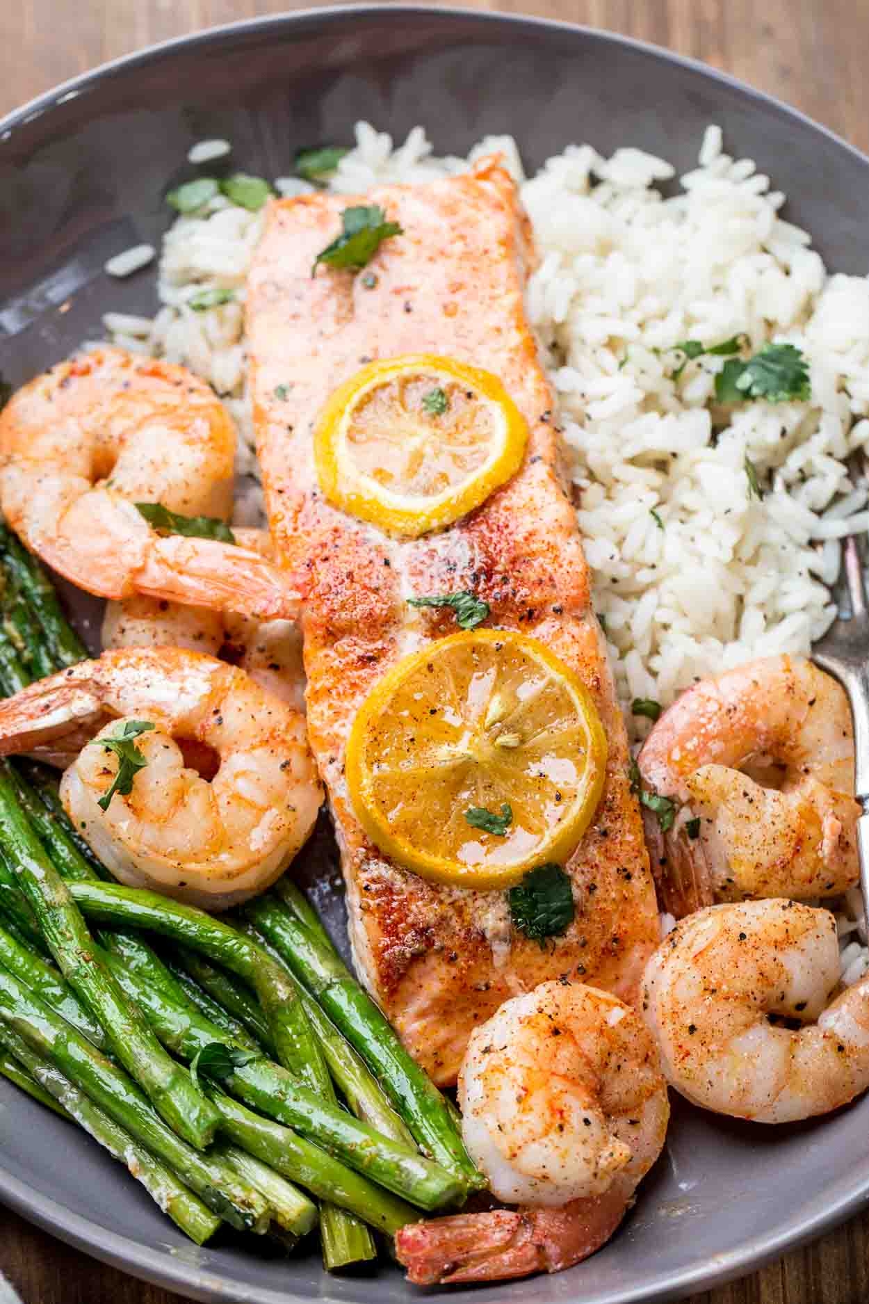 shrimp and salmon recipe