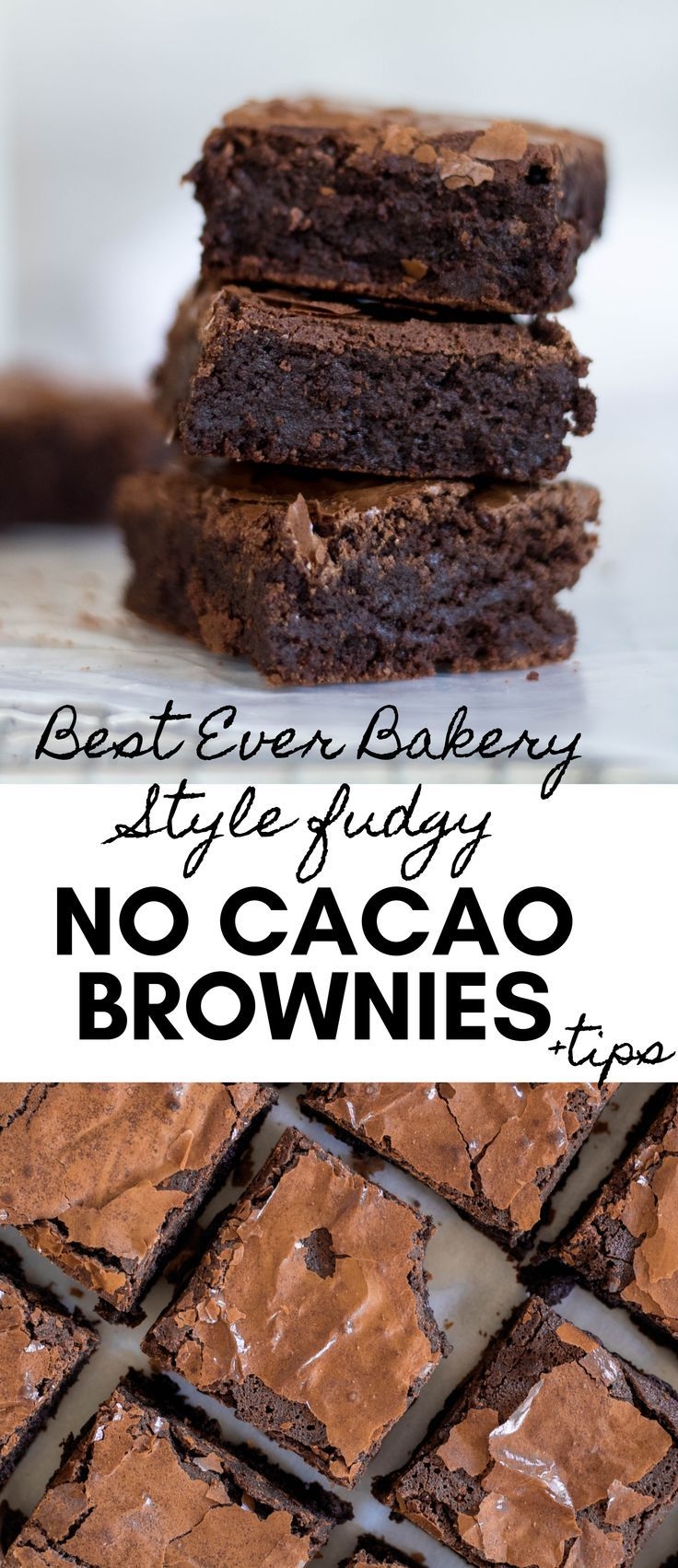Bakery Style Brownies With No Cocoa Powder VIDEO TIPS Bakery Style Brownies With No Cocoa Powder VIDEO TIPS