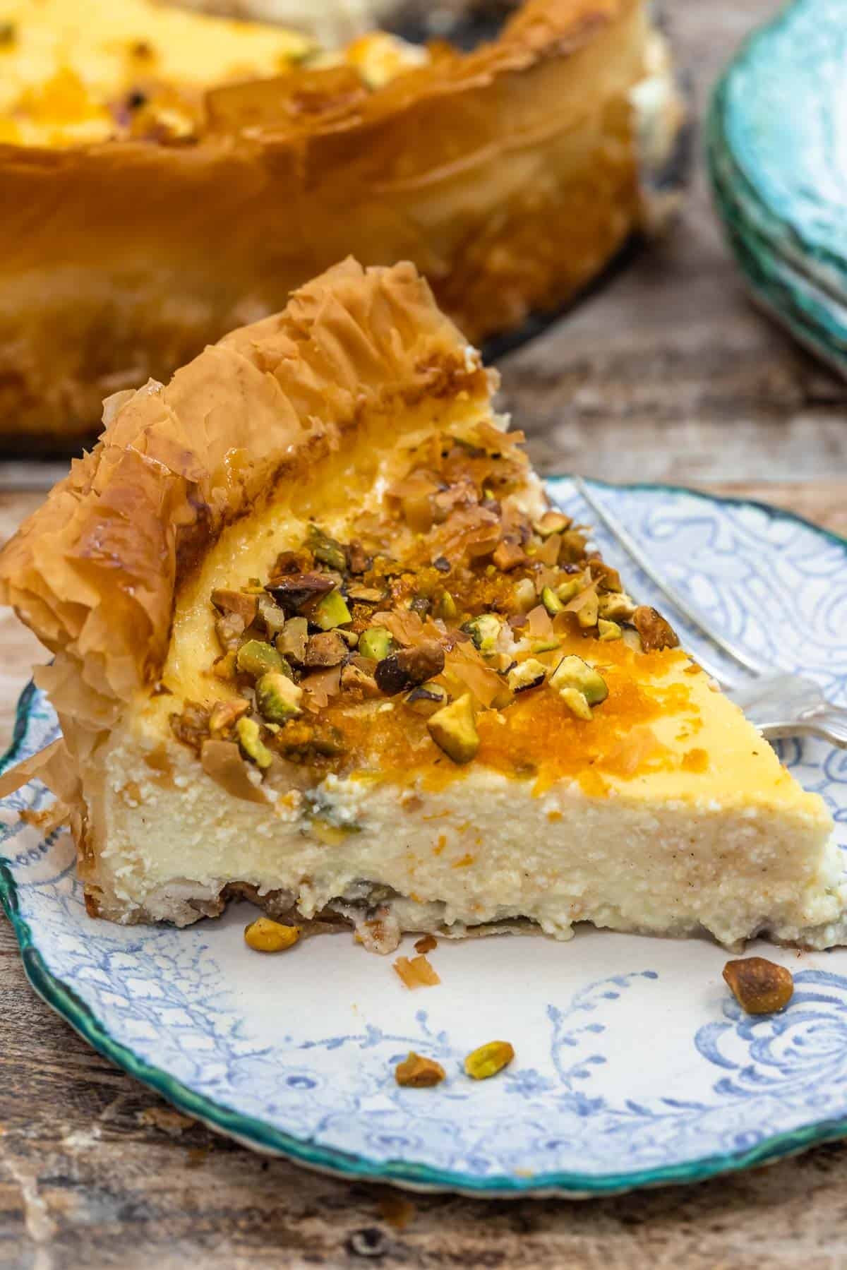 Baklava Cheesecake The Mediterranean Dish
