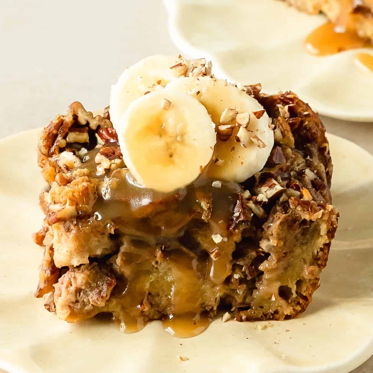 Banana Bread Pudding Easy Breakfast Or Dessert Recipe Olives Thyme