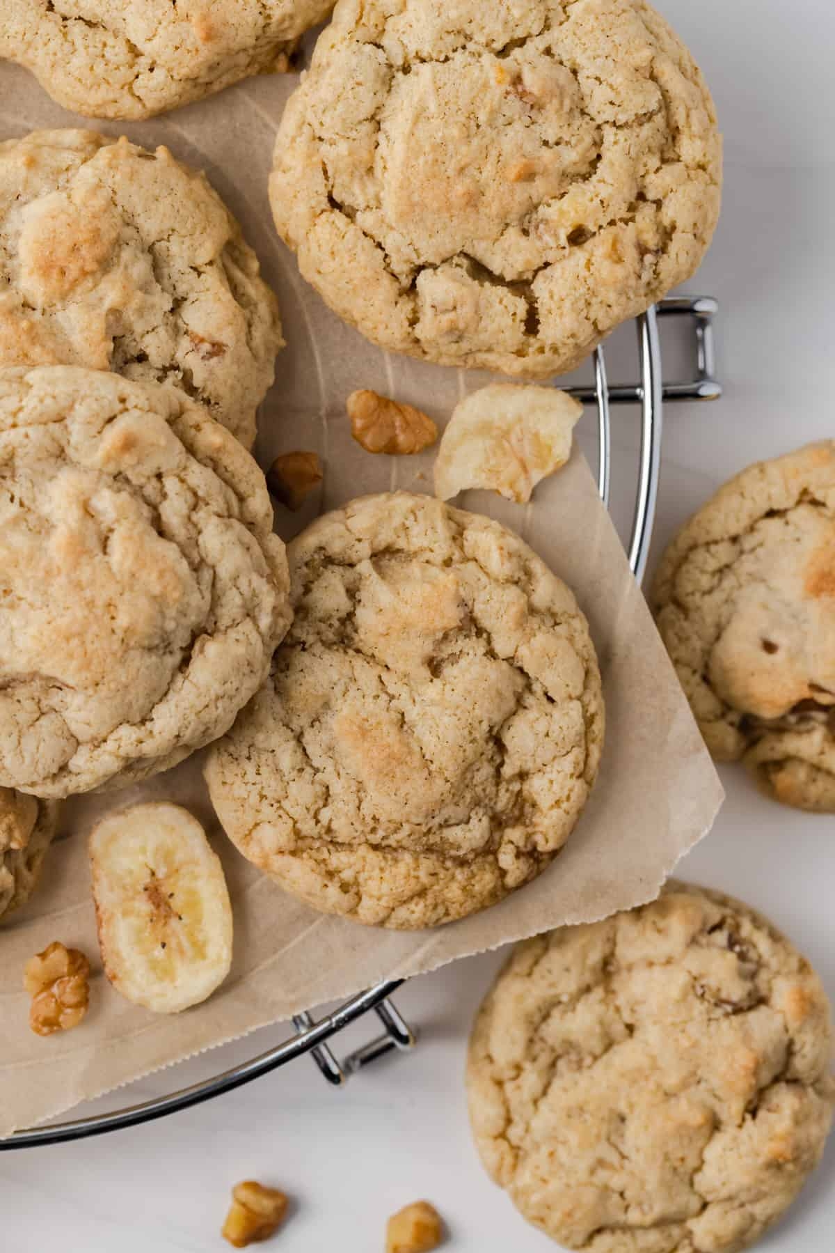 Banana Nut Bread Cookies Baked By An Introvert Banana Nut Bread Cookies Baked By An Introvert