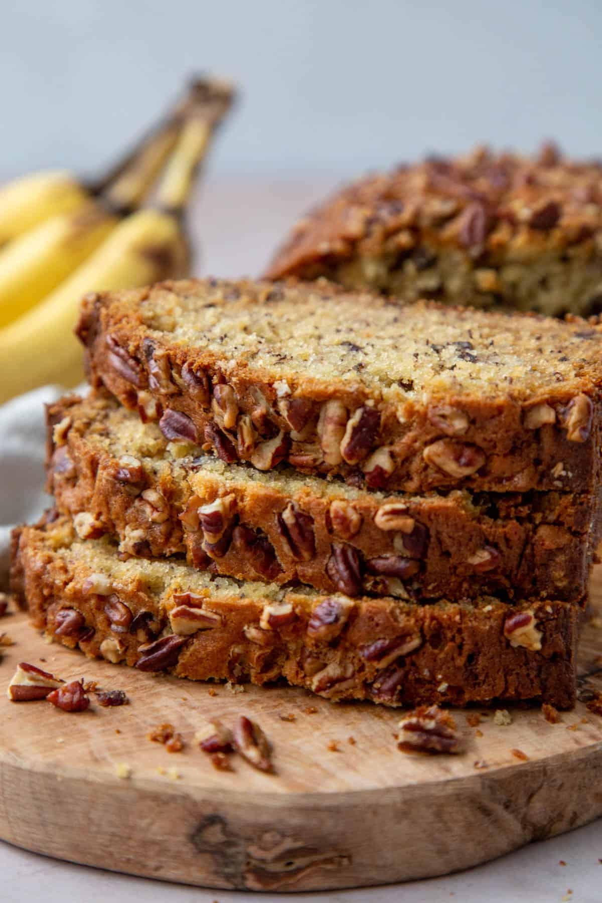 Banana Nut Bread With Pecans Gift Of Hospitality