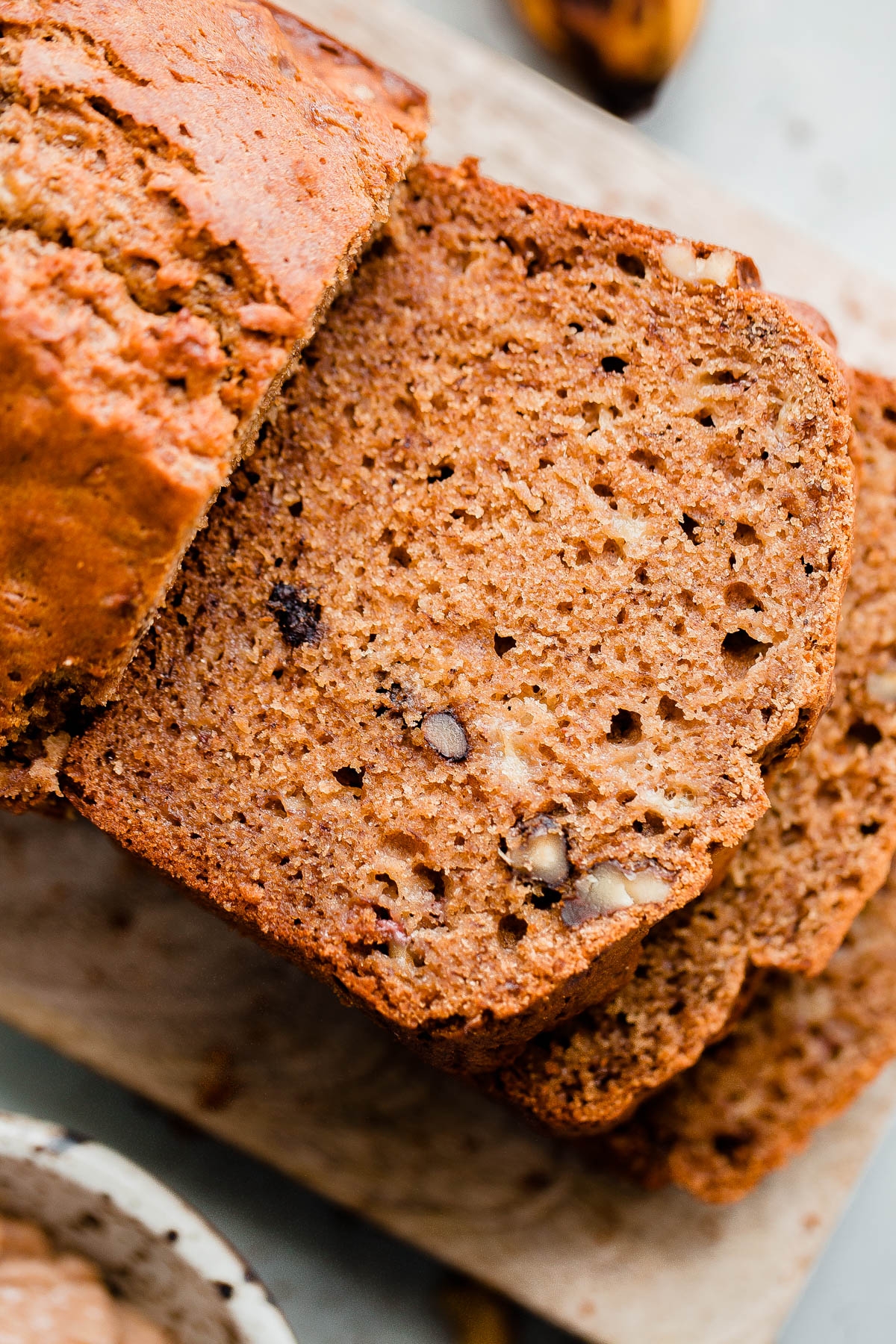 Banana Walnut Bread Healthy Banana Bread Recipe A Beautiful Plate