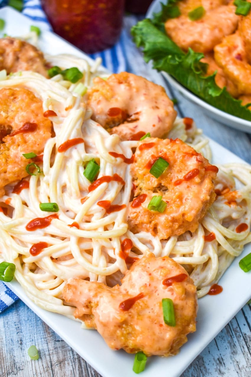 bang bang shrimp pasta recipe