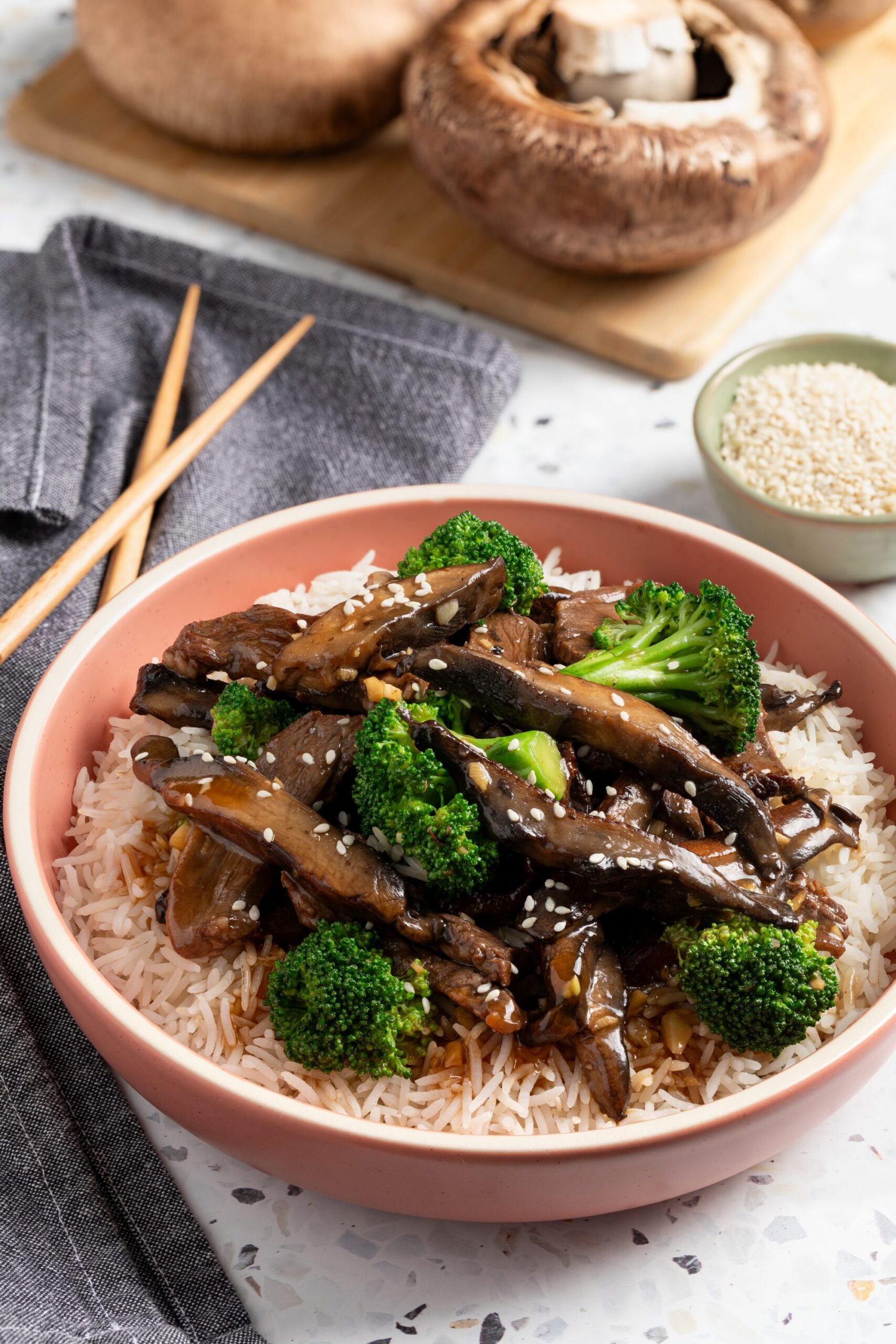 Beef Broccoli With Mushrooms Mushroom Recipes