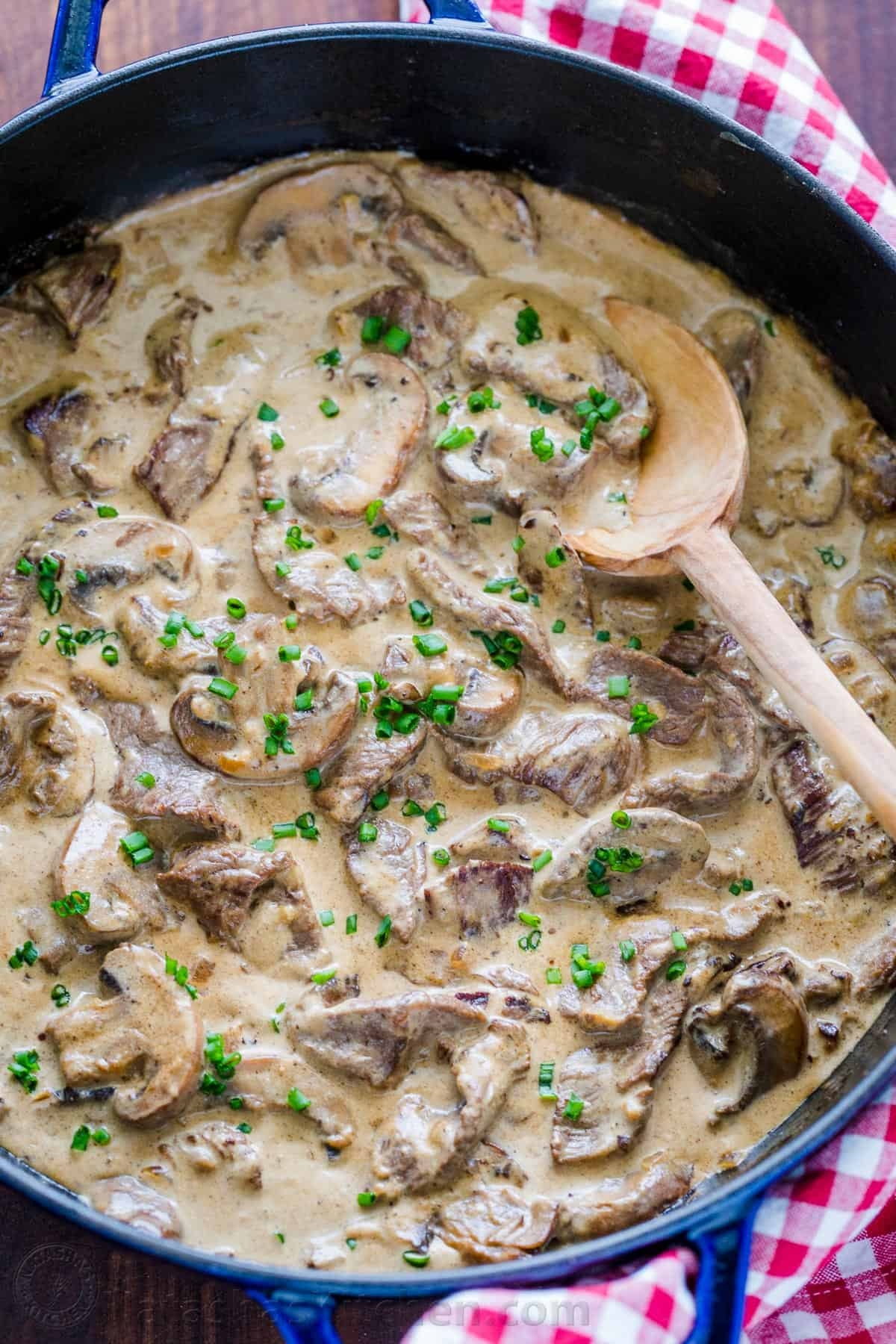 Beef Stroganoff Recipe VIDEO NatashasKitchen