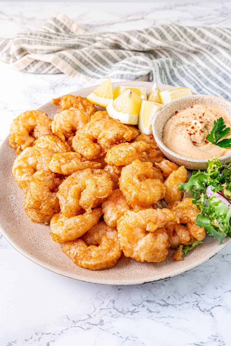 Beer Battered Shrimp Food Faith Fitness