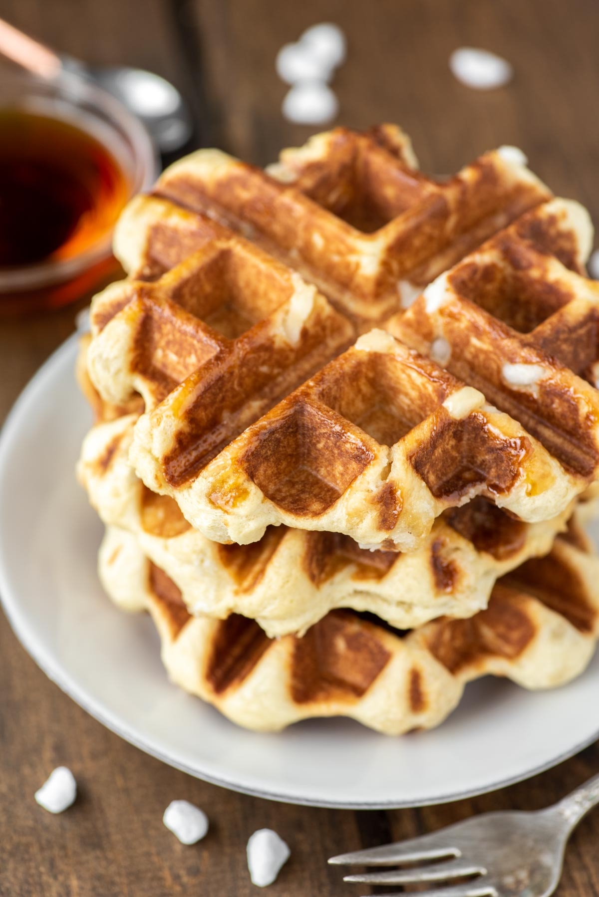 Belgian Li ge Waffles With Pearl Sugar Chisel Fork Belgian Li ge Waffles With Pearl Sugar Chisel Fork