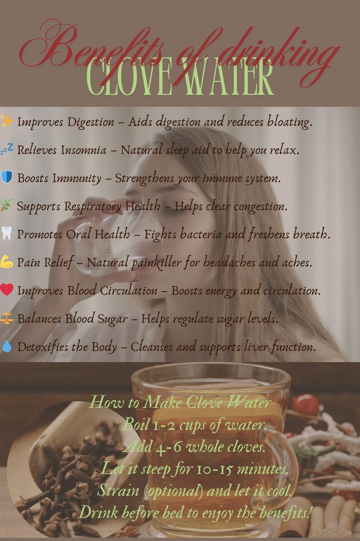 clove water recipe