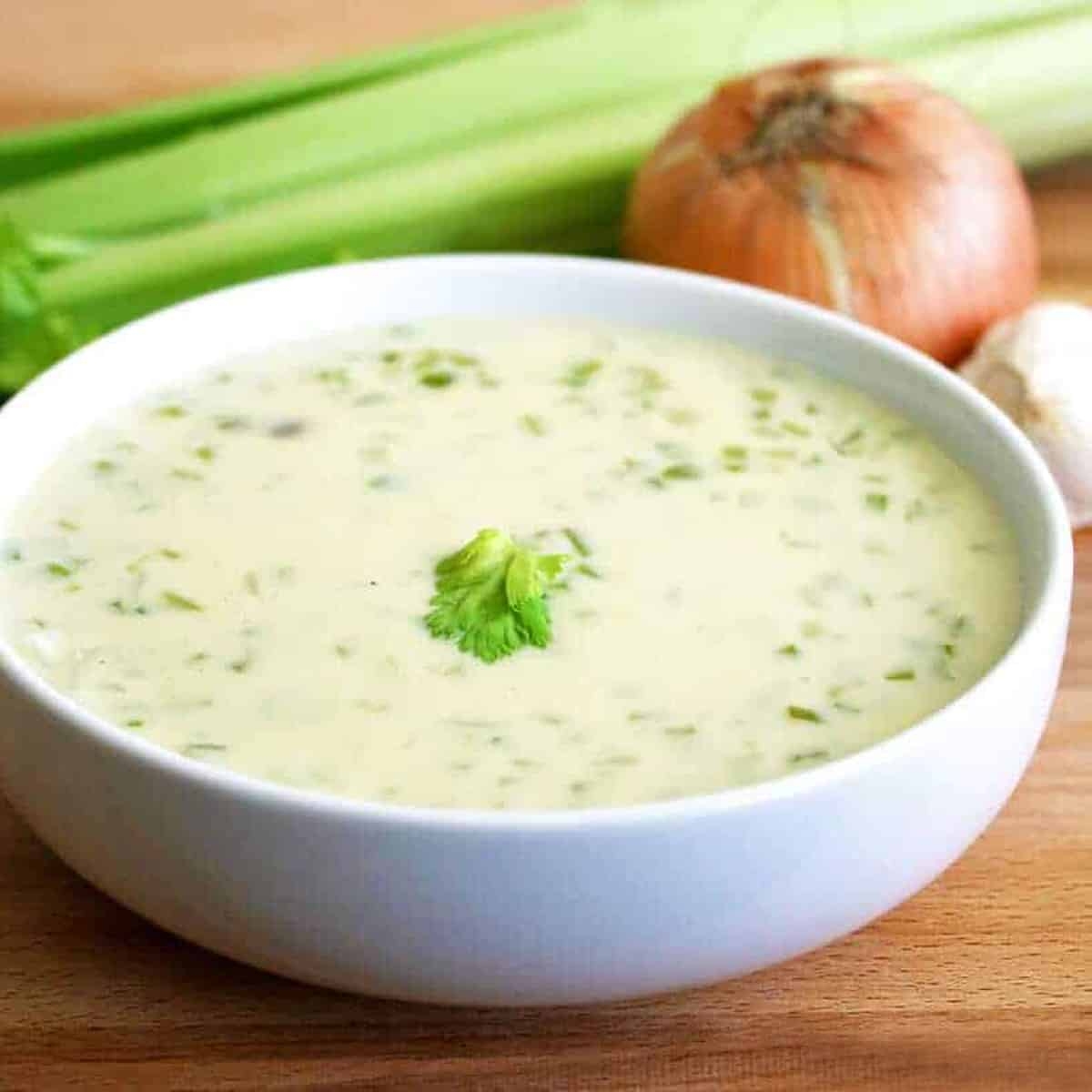 BEST Cream Of Celery Soup The Daring Gourmet