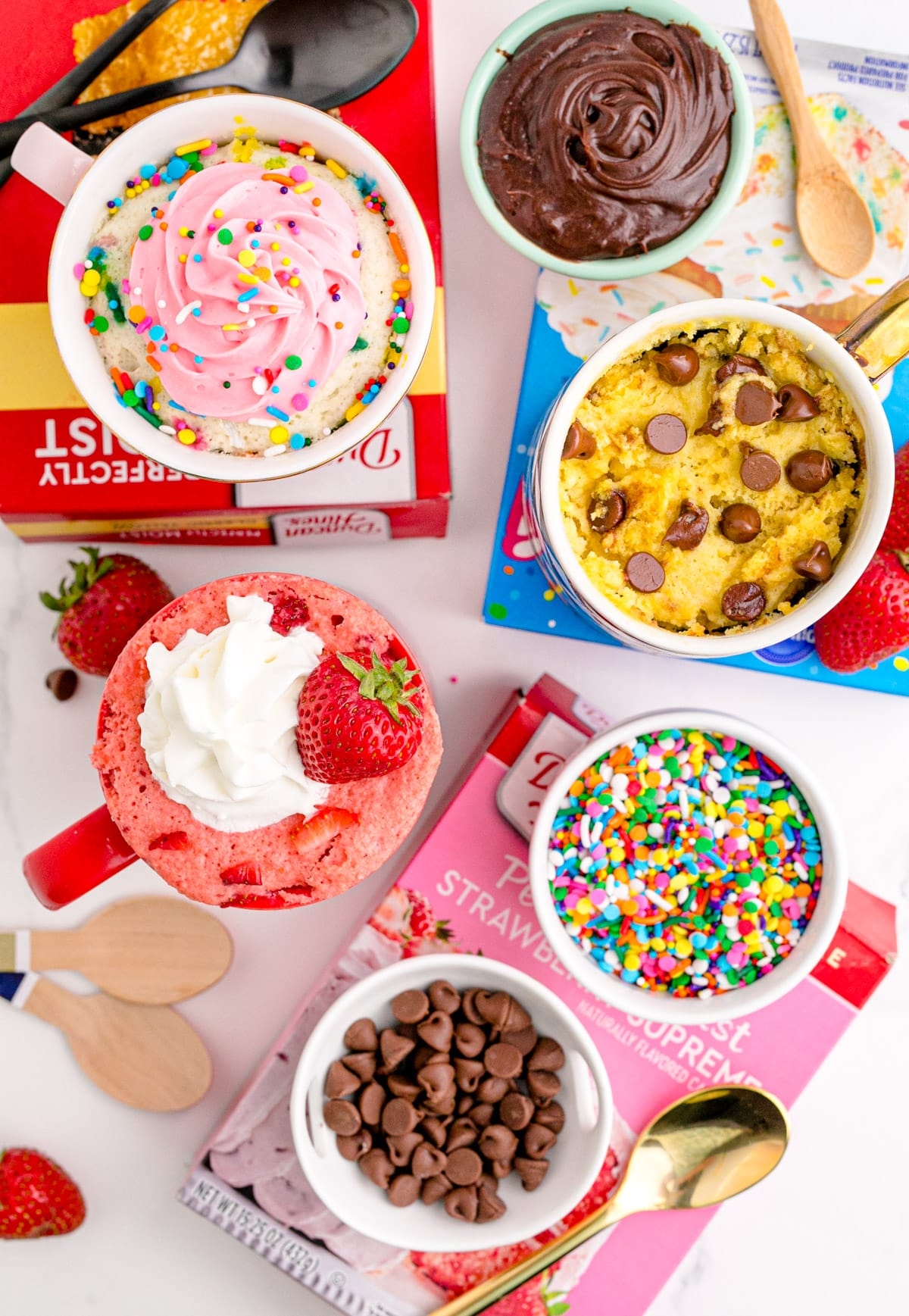 Best Easiest Mug Cake Recipe With Cake Mix