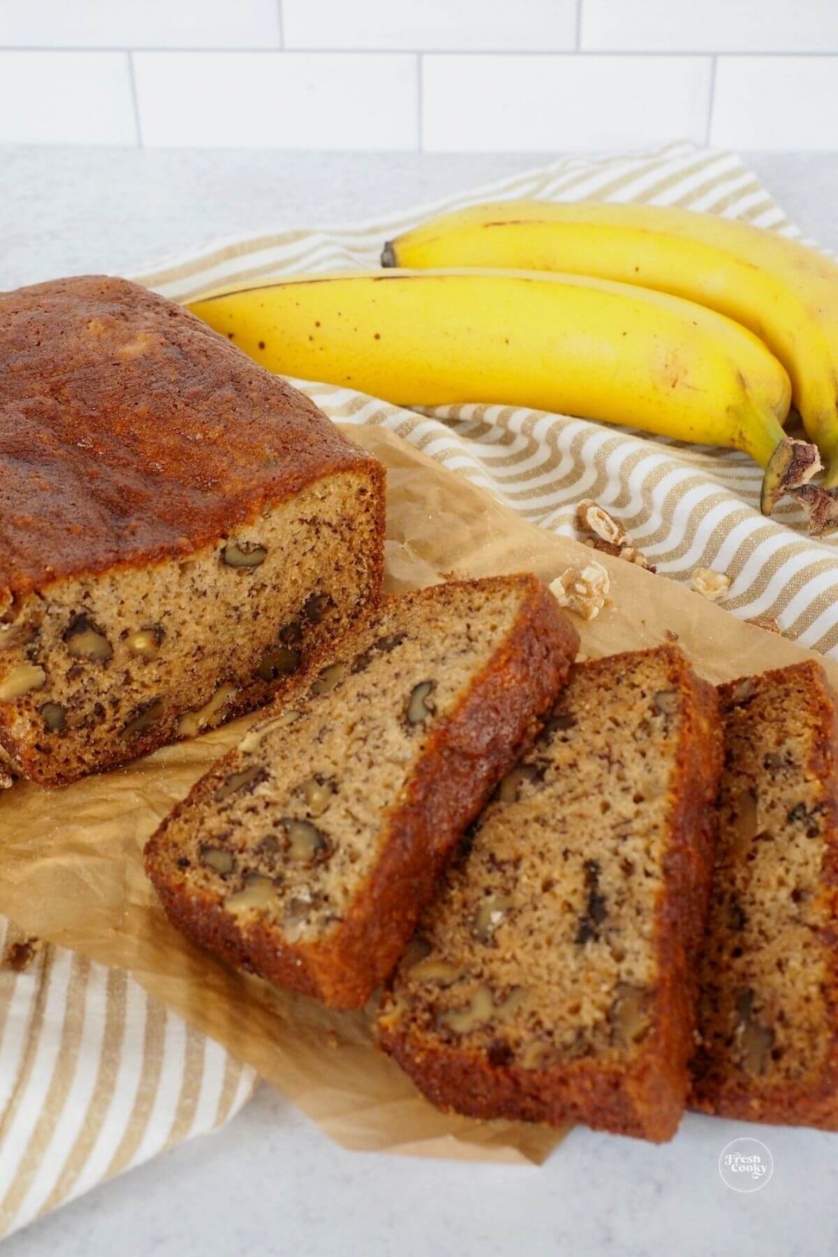 Best Easy High Altitude Banana Bread Recipe The Fresh Cooky