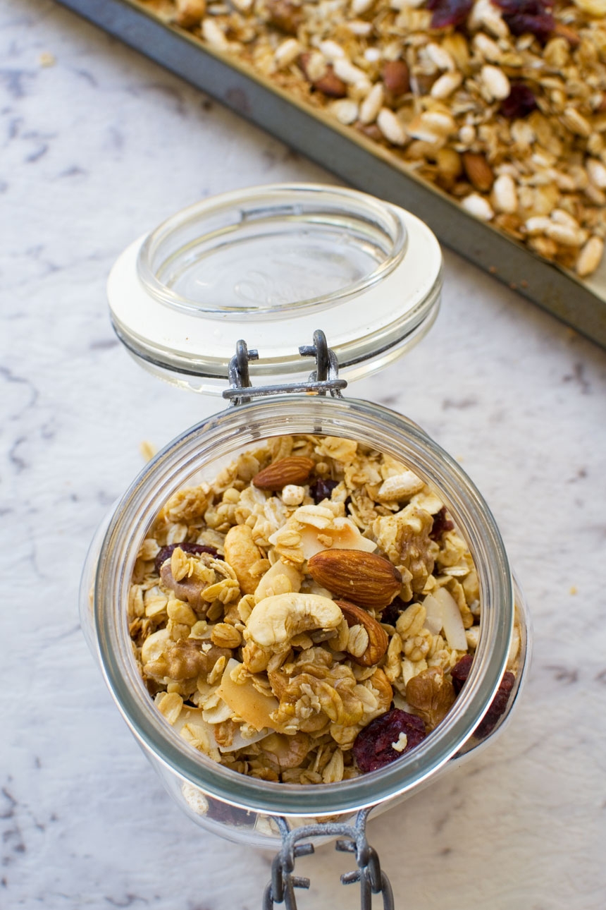 Best Homemade Low Sugar Granola Recipe Scrummy Lane