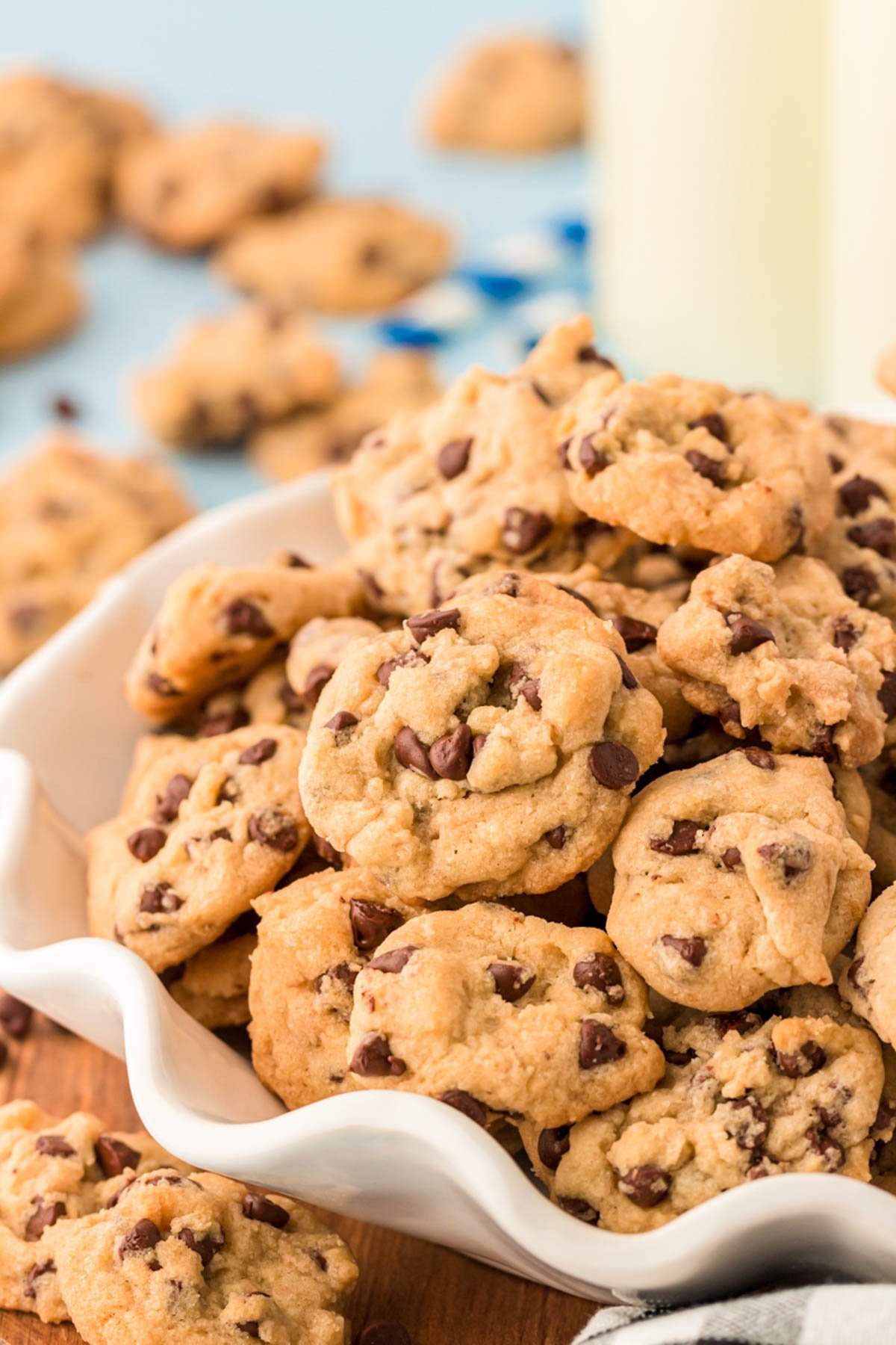 Best Mini Chocolate Chip Cookies Recipe Sugar And Soul Best Mini Chocolate Chip Cookies Recipe Sugar And Soul