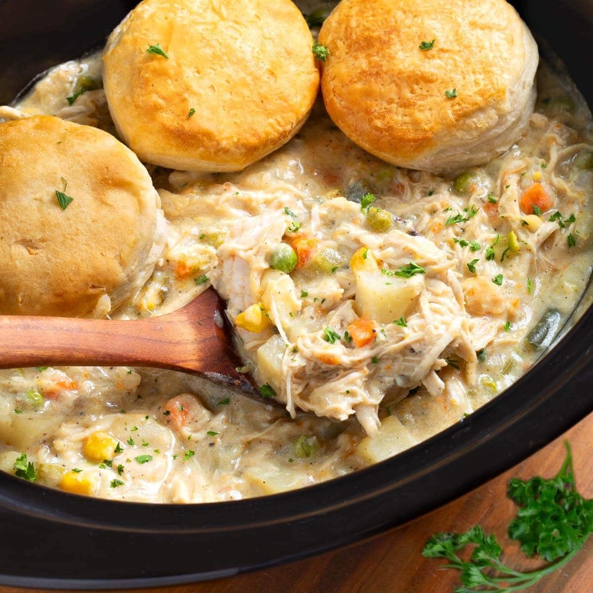 chicken pot pie crock pot recipe