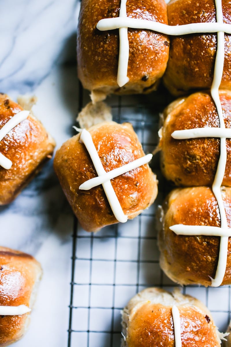 Best Sourdough Hot Cross Buns The Clever Carrot