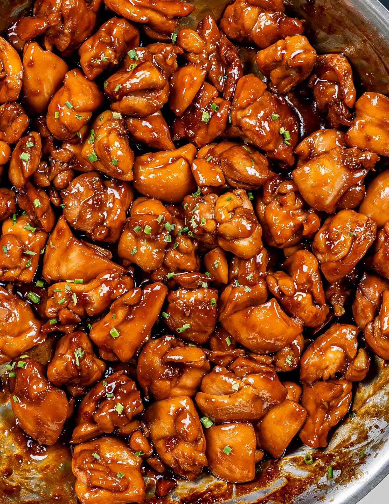 bourbon chicken recipe mall